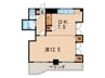 ジュネス南塚口 1DKの間取り