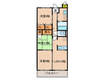 間取図 ヴィラグラディオ