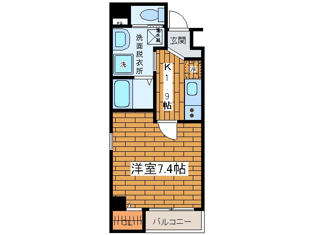 間取り図 Ｐｉｎｏ四ツ橋