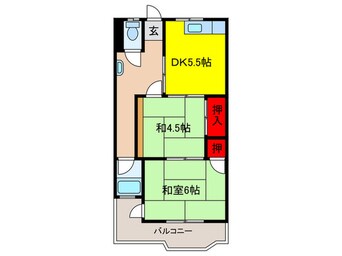 間取図 永田マンション