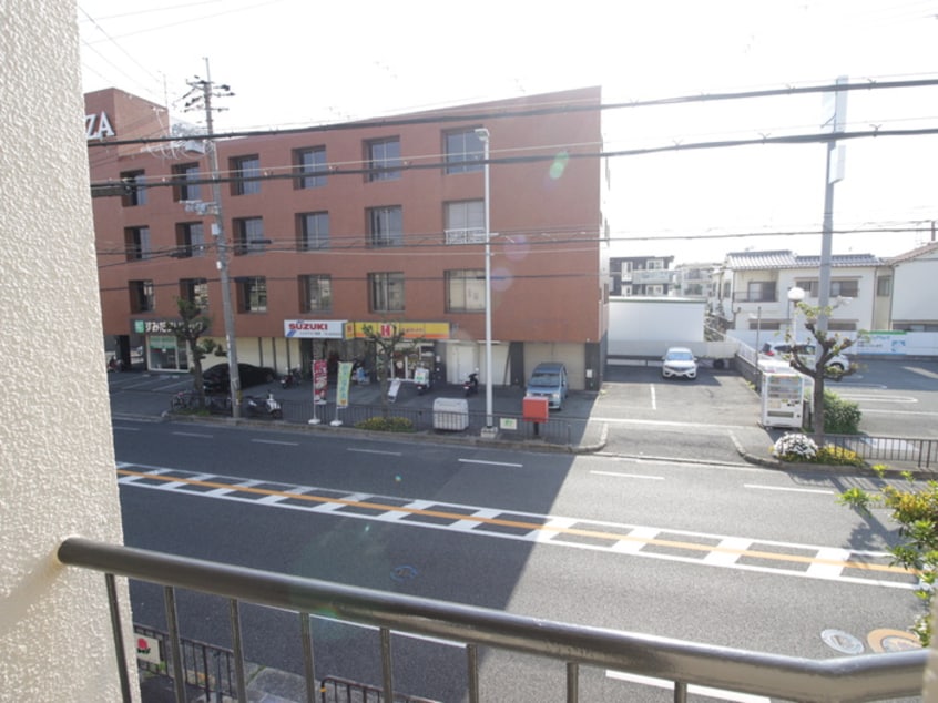 室内からの展望 永田マンション