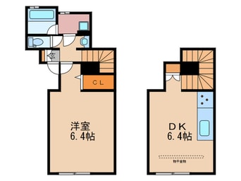 間取図 デザインメゾン茶屋町