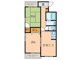 間取図 １６４ビル