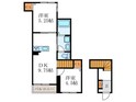 エルミタージュ下鴨東の間取図