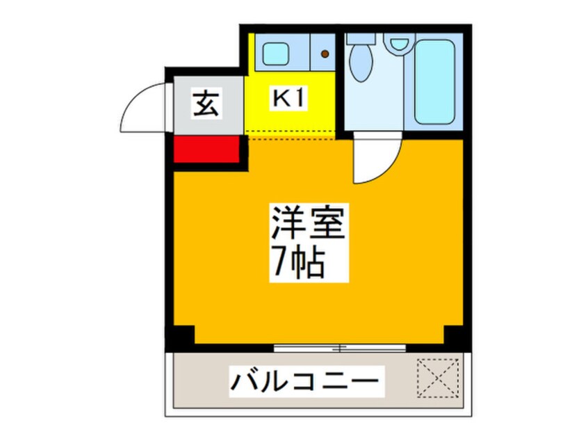 間取図 レジデンス今里