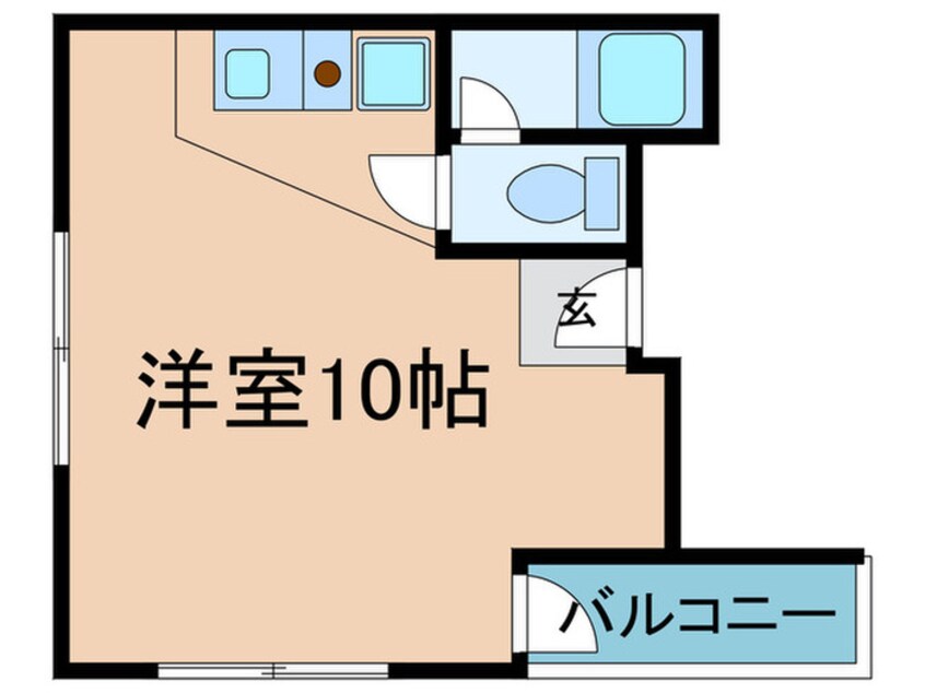 間取図 サンフラットⅡ
