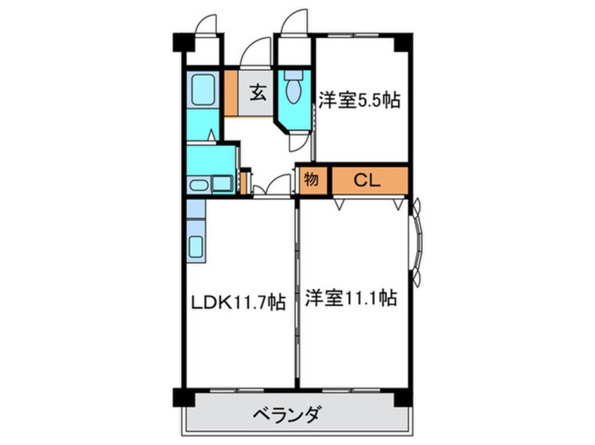 間取図 ロイヤルスプリングス