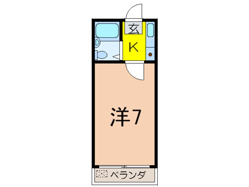 間取図 パサージュ　ヒロ