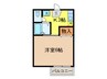エミネンス花屋敷 1Kの間取り