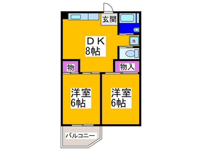 間取り図 ビレッジハウス泉北栂タワー