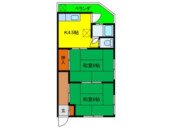 間取図 カーサ妙法寺