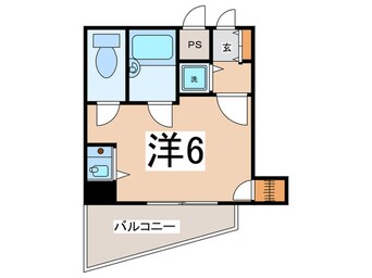 間取図 エストポワ－ル堀江