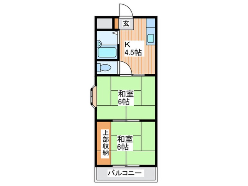 間取図 栄光サンプラザ〈石津南町〉