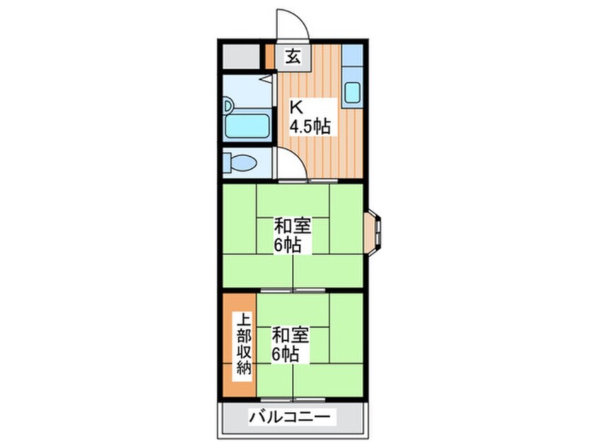 間取図 栄光サンプラザ〈石津南町〉