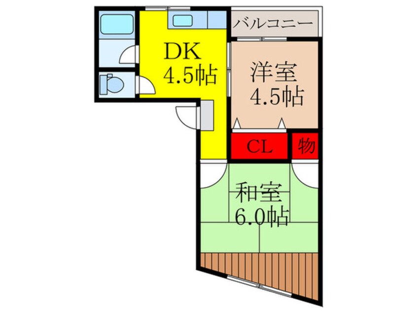 間取図 メゾン石橋