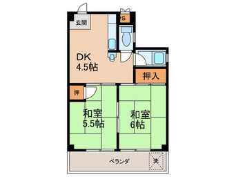 間取図 住友ハイツ