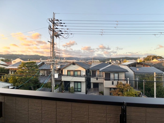 室内からの展望 仮）GRAMM北大路