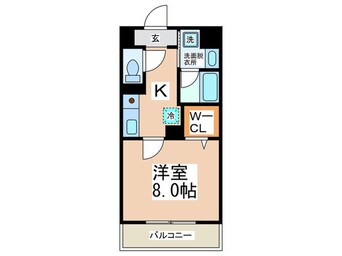 間取図 スカイビュ－宝泉