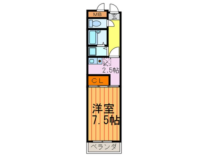 間取り図 第３クラウンマンション