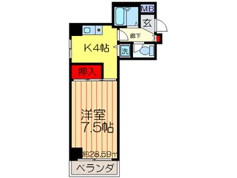 間取図 第３クラウンマンション