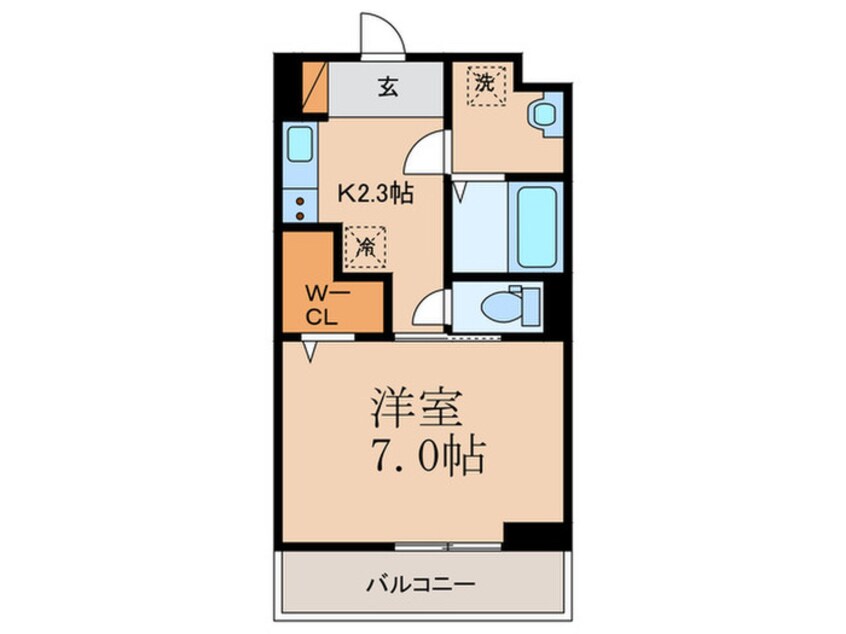 間取図 スカイ・エース・ダイカ