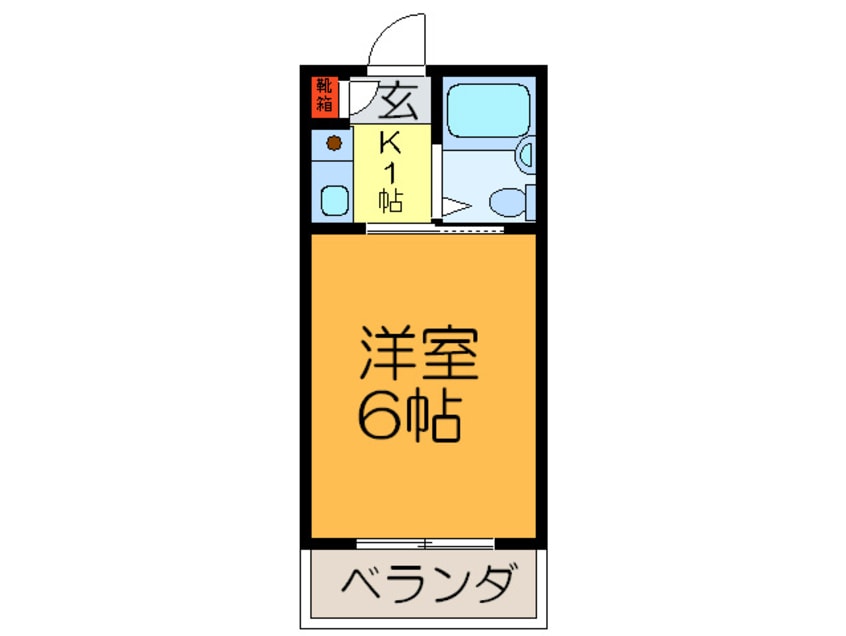 間取図 ロータリーマンション永和