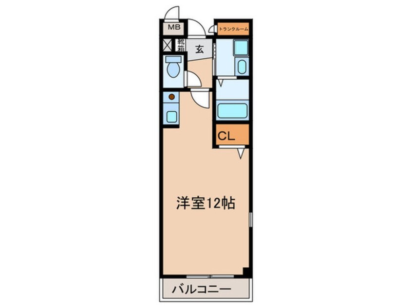 間取図 リベッチオ旭町