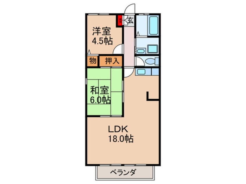 間取図 コ－トオブミリオン