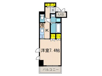 間取図 プラネソシエ神戸元町