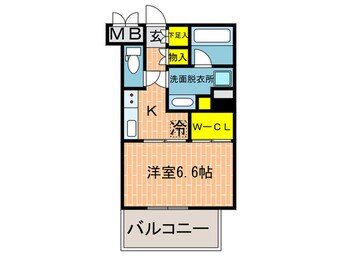 間取図 プラネソシエ神戸元町