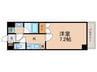 ヴィラ岡崎神宮 1Kの間取り