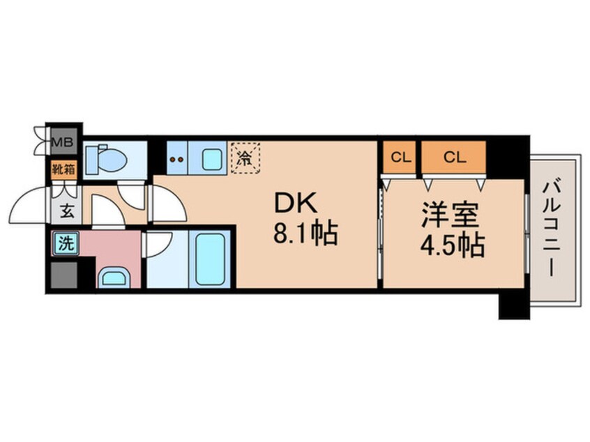 間取図 ヴィラ岡崎神宮