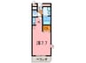 コンフォ－ト宝塚 1Rの間取り