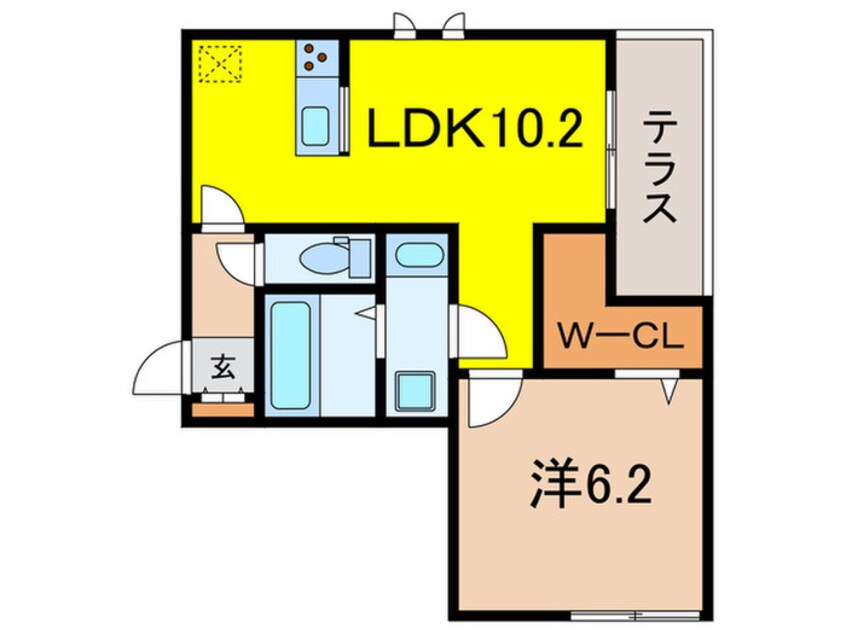 間取図 グレイスコート御影中町