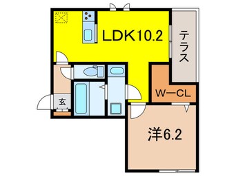 間取図 グレイスコート御影中町