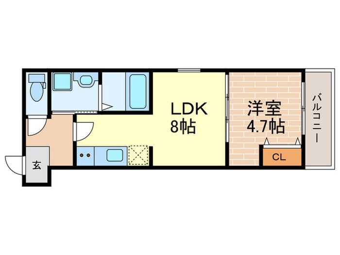 間取り図 フジパレス香櫨園ノース