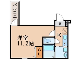 間取図 フジパレス阿倍野丸山通Ⅱ番館