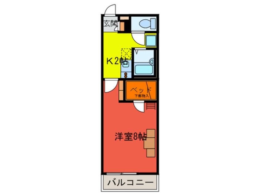 間取図 レオパレスＶＥＧＡ