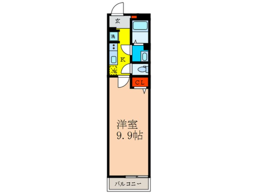 間取図 リブリ・吹田岸部