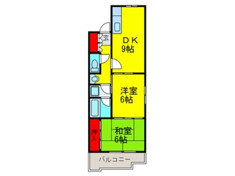 間取図 サンライズ今林