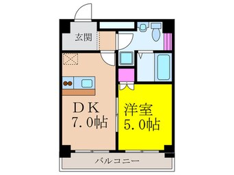 間取図 プランドール上新庄