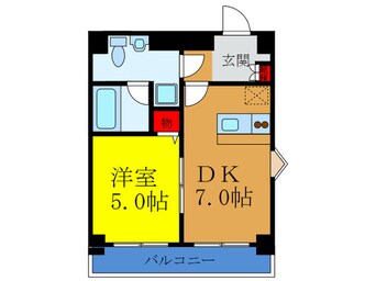 間取図 プランドール上新庄