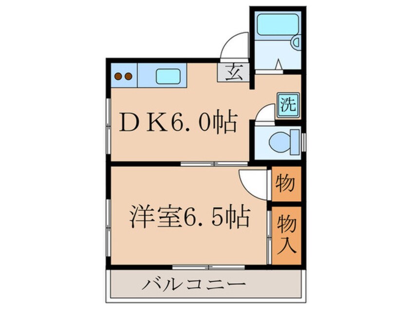 間取図 若草ハイツ