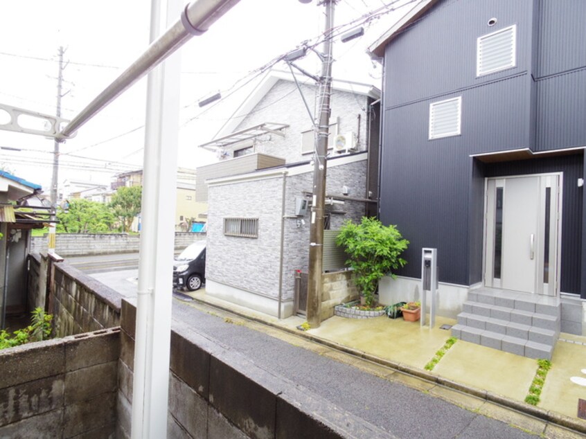 室内からの展望 若草ハイツ