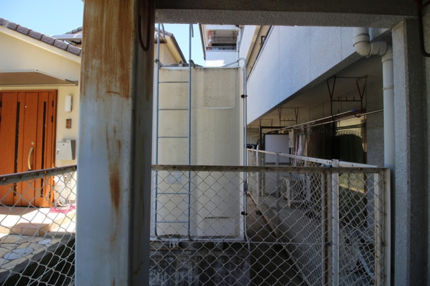 室内からの展望 リバ－サイド石橋