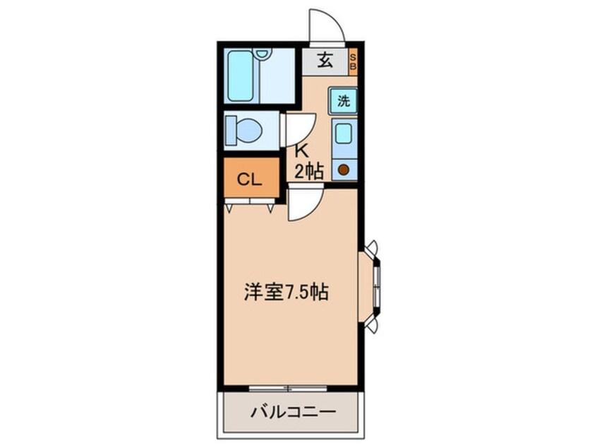 間取図 サンライズしみず