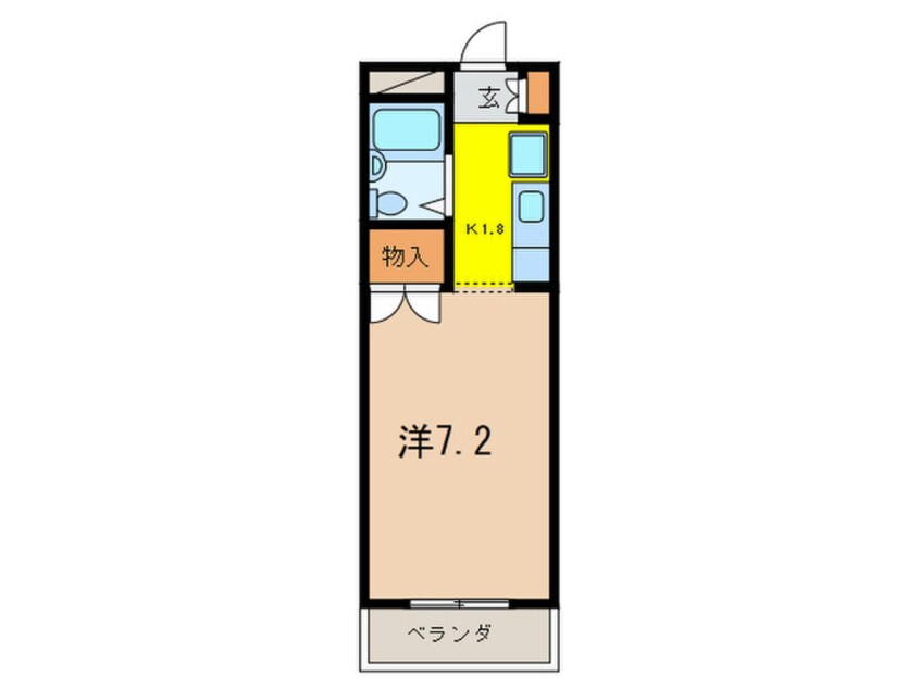 間取図 フォルテ宝塚