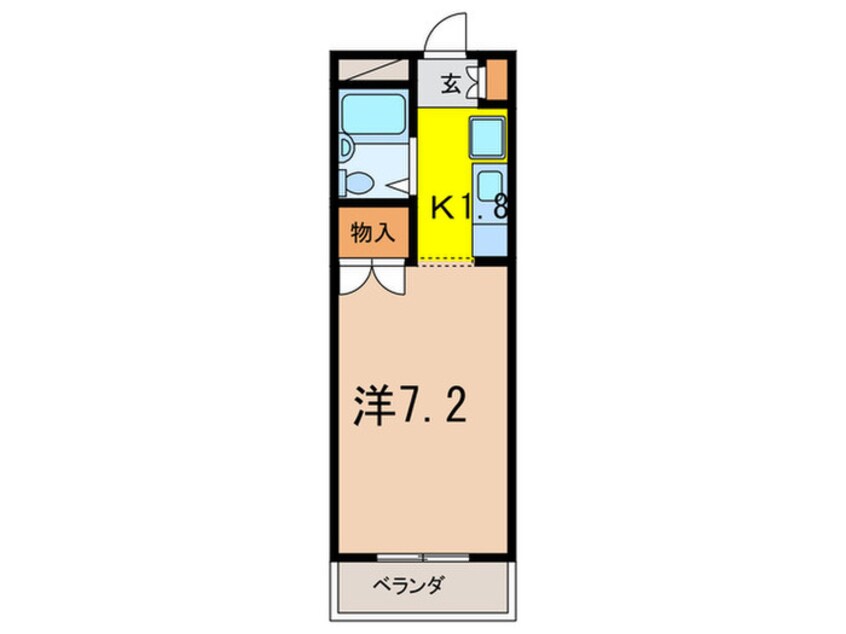 間取図 フォルテ宝塚