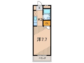 間取図 フォルテ宝塚