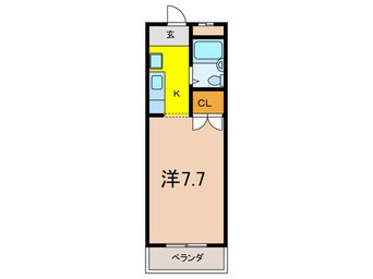 間取図 フォルテ宝塚